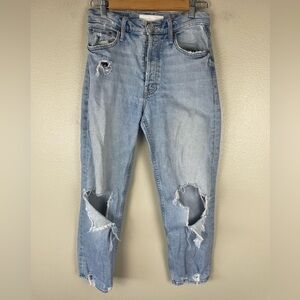 Mother Superior Jeans The Tomcat The Confession Distressed Jeans Size 27